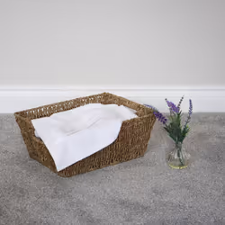 Seagrass Rectangular Storage Basket PK3 - Additional view 4