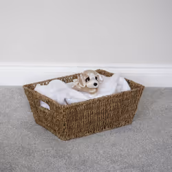 Seagrass Rectangular Storage Basket PK3 - Additional view 6
