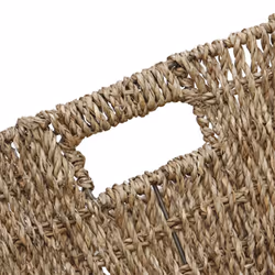 Seagrass Rectangular Storage Basket PK6