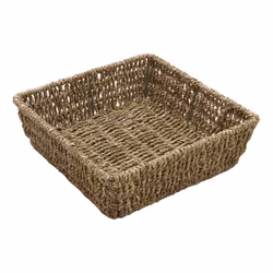 Seagrass Square Storage Tray PK2