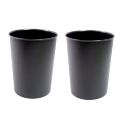 Vibrance Waste Paper Basket -Black PK2