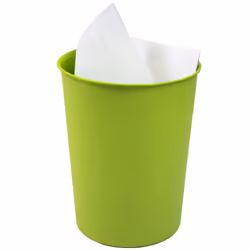 Vibrance Waste Paper Basket Green - PK2