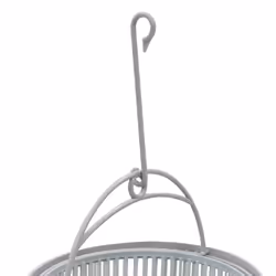 JVL Collapsible Plastic Peg Basket Collapsible with 86 Strong Hold Pegs