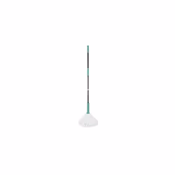 JVL 20-034TQ Super-Absorbent Easy Twist Microfibre Floor Mop, Turquoise/Grey