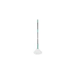 JVL 20-034TQ Super-Absorbent Easy Twist Microfibre Floor Mop, Turquoise/Grey
