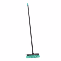 JVL Lightweight Outdoor Hard Bristle Sweeping Brush Broom