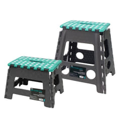 JVL Small & Large Step Stool - Grey