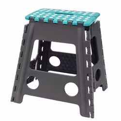 JVL Small & Large Step Stool - Grey