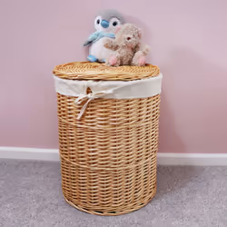 Acacia S/4 Round Willow Basket-Honey - Additional view 11