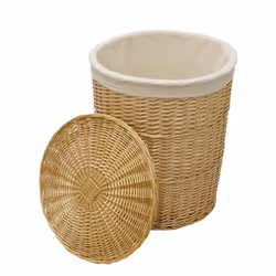 Acacia S/4 Round Willow Basket-Honey - Additional view 5