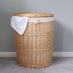 Acacia S/4 Round Willow Basket-Honey - Additional view 9