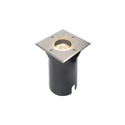 GU10 Outdoor Walk Over Ground Light Square PILLAR GH88042V IP65 Saxby