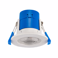 CCT LED Fixed Downlight matt white 5W IP65 dimmable 92751 ShieldECO