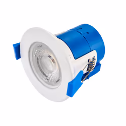 CCT LED Fixed Downlight matt white 5W IP65 dimmable 92751 ShieldECO