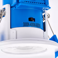 CCT LED Fixed Downlight matt white 5W IP65 dimmable 92751 ShieldECO