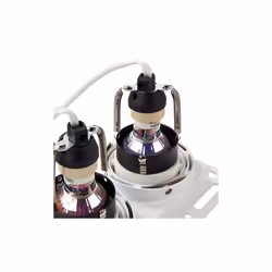 Saxby Trimless Downlight Twin Trimless Recessed GU10 Dimmable Downlights Tiltable