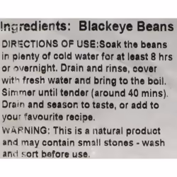 Suma Blackeye Beans 3 kg