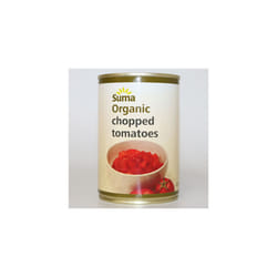Suma Tomatoes - Chopped & Peeled Organic | 400g x 12