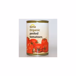 Suma Tomatoes - Whole & Peeled Organic | 400g x 12