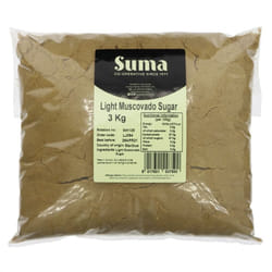 Suma Light Muscovado Sugar - 3 kg
