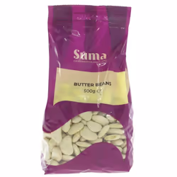 Suma Butter Beans 500 g (Pack of 6)