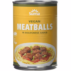 Suma Vegan Meatballs in Bolognese Sauce 400 g (Pack of 12)