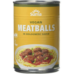 Suma Vegan Meatballs in Bolognese Sauce 400 g (Pack of 12)