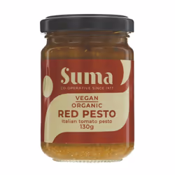 Suma Red Pesto - Sundried Tomatoes Organic 130g (Pack of 12)