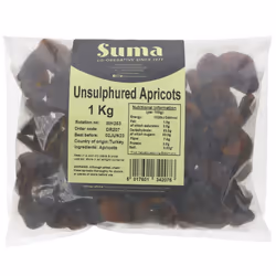 Suma Apricots - unsulphured - 1 kg ( pack of 1 )