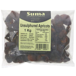 Suma Apricots - unsulphured - 1 kg ( pack of 1 )