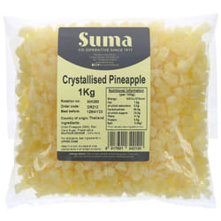 Suma Pineapple - diced, SO2 - 1 kg ( pack of 1 )