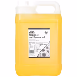 Suma Organic Sunflower Oil 5 Litre