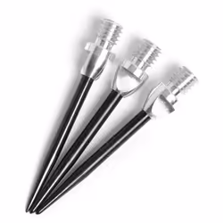 Harrows Darts 5017626000715, Dart tip, Black, Silver, Metal, 3 pc(s)
