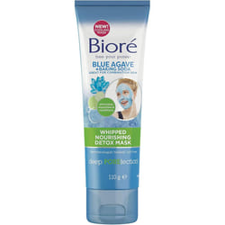 Biore Blue Agave & Baking Soda Whipped Nourishing Detox Face Mask 110g