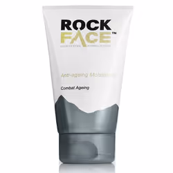 Rockface Anti-Ageing Moisturiser, Men, 100 ml, Anti-ageing, Moisturizing, Soothing, Tube, Anionic polysaccharide, radish root