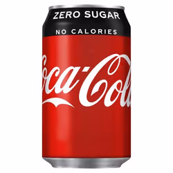 Coca-Cola Zero Drink Can 330ml (Pack 24) - 0402003