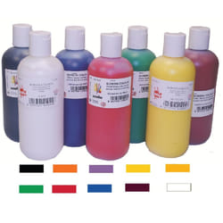 Lemon 300ml Screen Printing Ink Paints Water Based Bottles