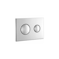 Ideal Standard S4399AA Chrome Dual Flush Plate -Chrome