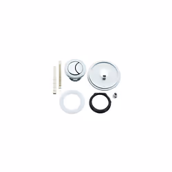 Ideal Standard EV343AA Short Ratchet Push Button Pack, Chrome