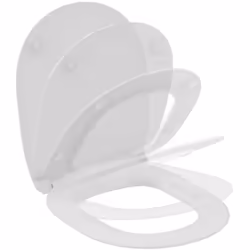 Ideal Standard Connect E772401Â Ultra-Thin Soft Close Toilet Seat White