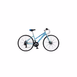 Falcon Riviera Ladies Hybrid Bike 700c - Sky Blue