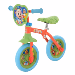 CoComelon 2in1 10 inch Training Bike Multicolour