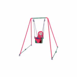Peppa Pig Fast Folding Toddler Swing - Pink