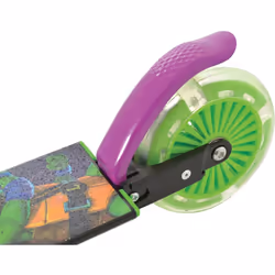 Turtles Folding Inline Scooter with Light Up Wheels