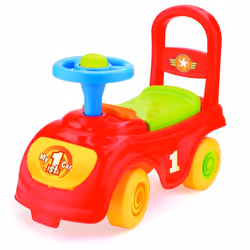 Dolu Toddler Kids My First Ride Ride On Car Push Along Walker Red 1 Year+ 8025
