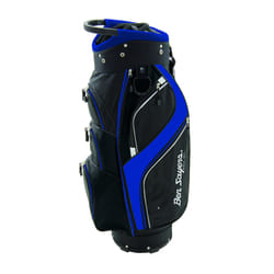 Ben Sayers Unisex DLX Cart Bag, Black/Blue, 8.5-Inch