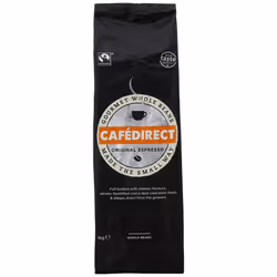 CafÃ©direct Fairtrade Whole Bean Espresso 1kg