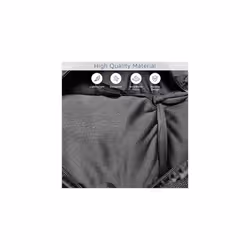 Cosmos - Indoor Car Cover compatible with main Large Saloon models, Elastic, Breathable and Dustproof Fabric, Soft Lining, Snug Fit, Black
