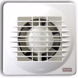 Newlec NL880H Axial Extractor Fan 4 Inch /100mm (Humdistat & Pullcord)