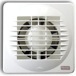 Newlec NL880H Axial Extractor Fan 4 Inch /100mm (Humdistat & Pullcord)